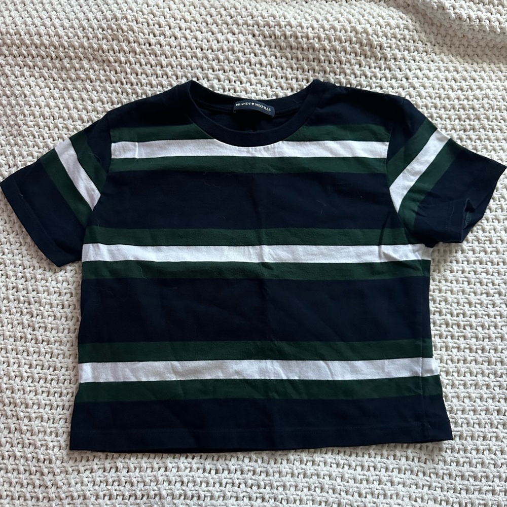 brandy melville crop tee